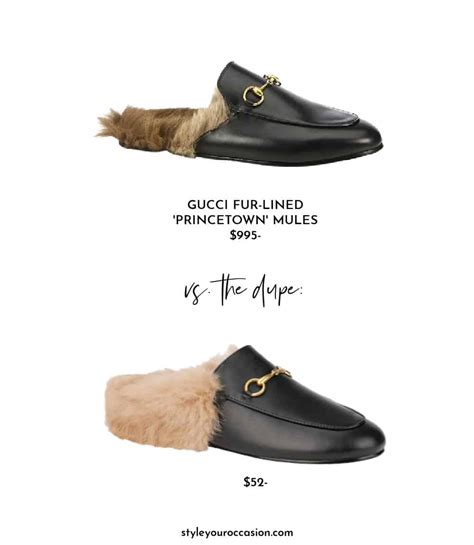 gucci loafer dupe|gucci loafer mules.